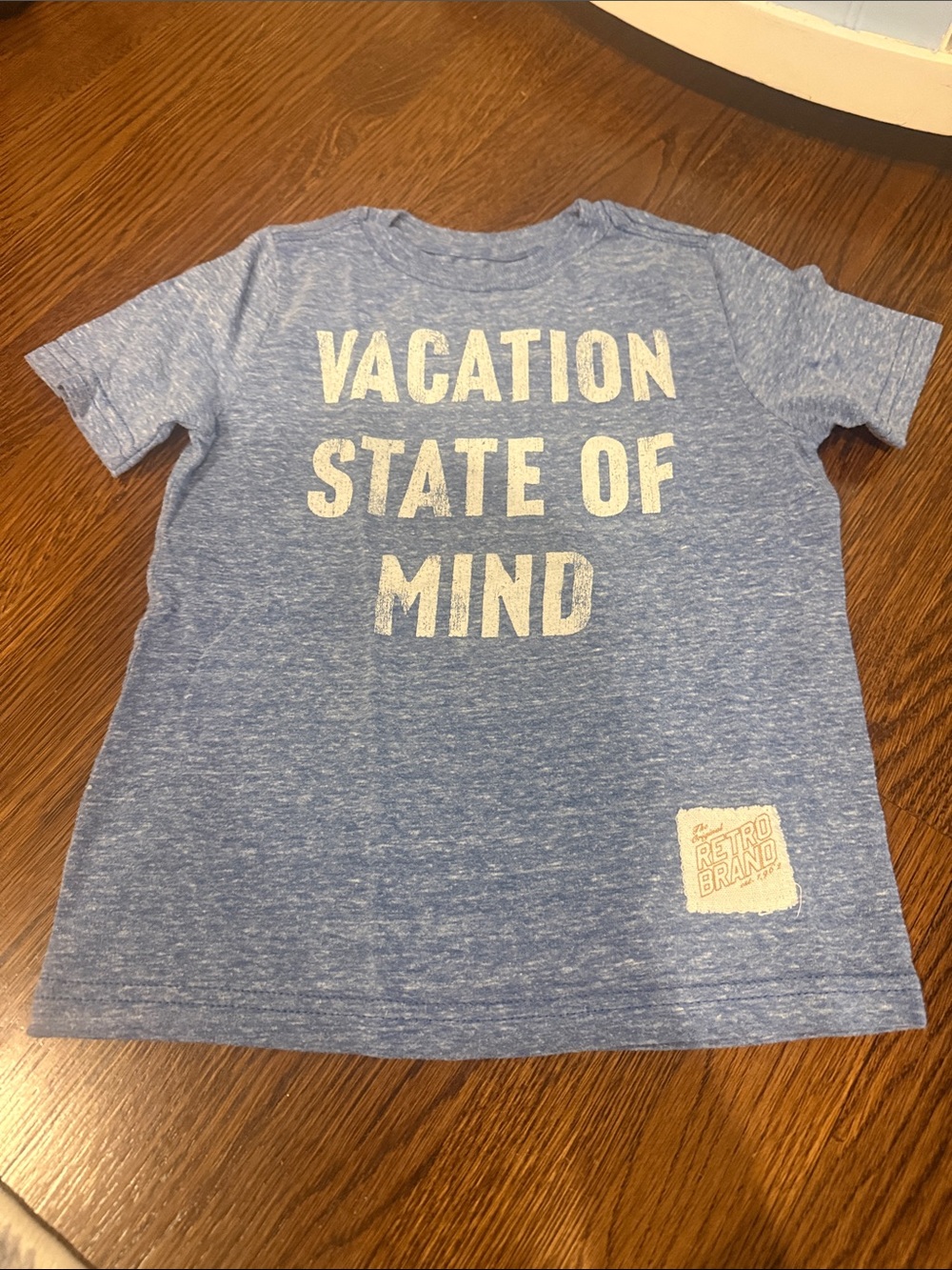 Kids' Blue 'Vacation State of Mind' Graphic Tee